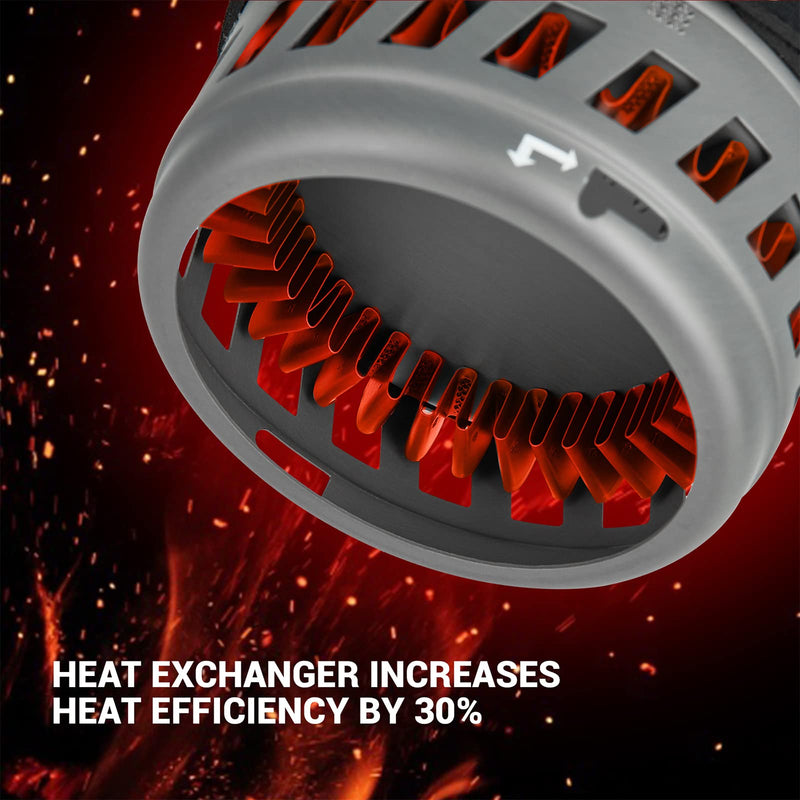 Load image into Gallery viewer, ATEPA TREKKER Backpacking Cooking System 900ml