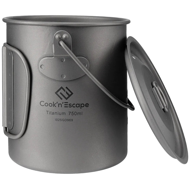 Cargue la imagen en el visor de la galería, Cook'n'Escape 750ml Titanium Soloist Titanium Pot