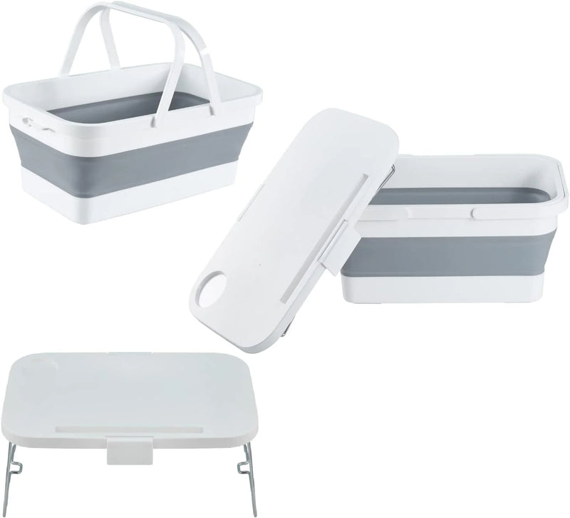 Load image into Gallery viewer, YETO Multi-Collapsible Picnic Basket