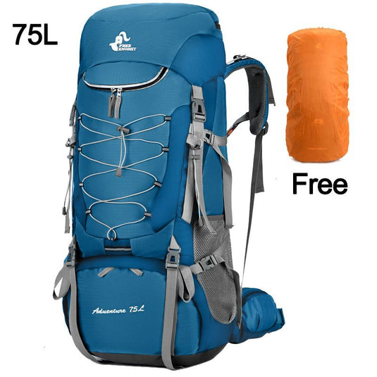 KinWild 75L Camping Hiking Backpacks With Rain Cover