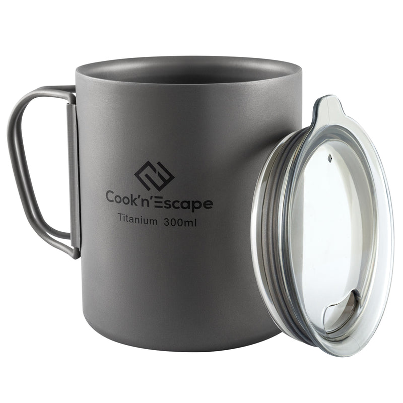 Load image into Gallery viewer, Cook'n'Escape 300ml Titanium Double-Layer Cup