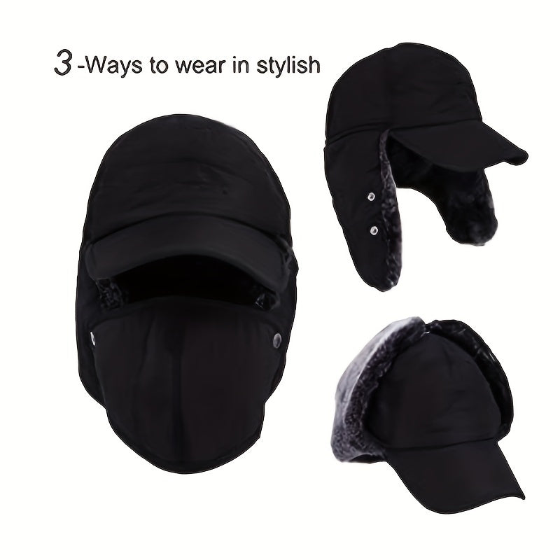 Load image into Gallery viewer, KinWild Winter Warm Men's Ear Flap Cap
