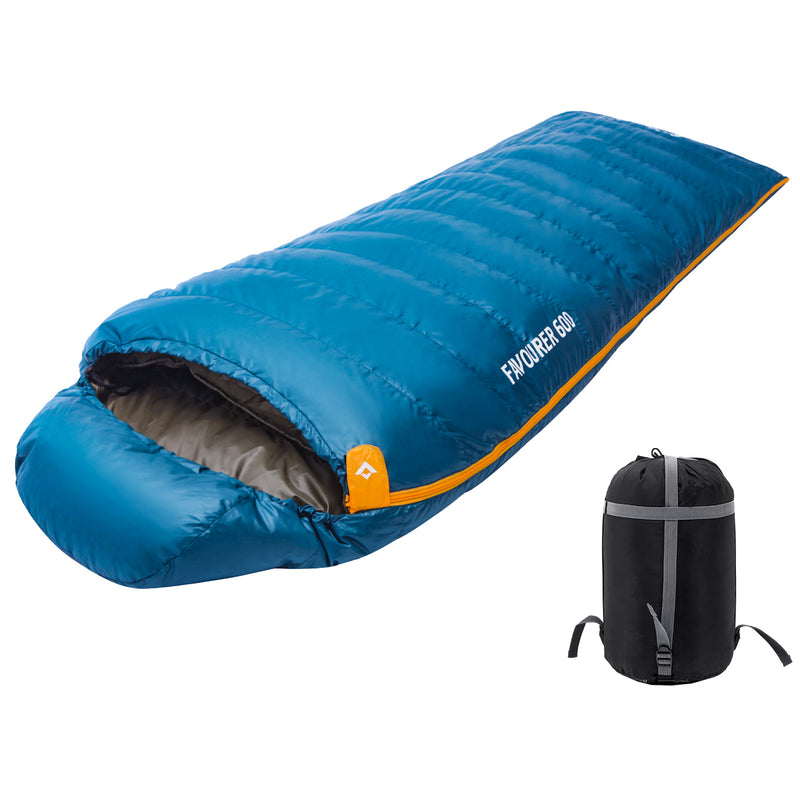 Load image into Gallery viewer, KingCamp FAVOURER 425 Hooded Rectangular Sleeping Bag