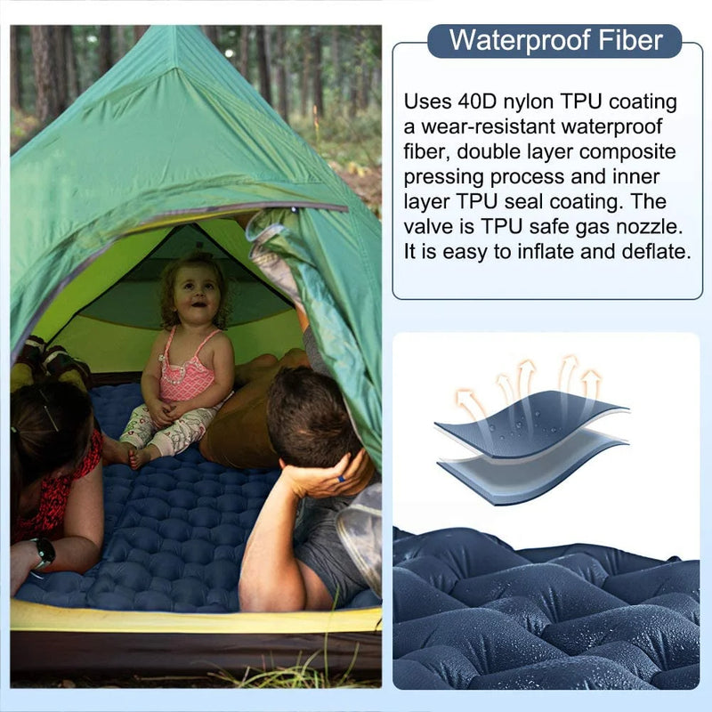 Load image into Gallery viewer, FUNDANGO Single Air Pad Ultralight Inflatable Camp Mattresses Sleeping Pad
