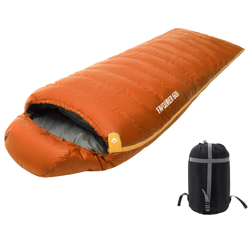 Load image into Gallery viewer, KingCamp FAVOURER 425 Hooded Rectangular Sleeping Bag