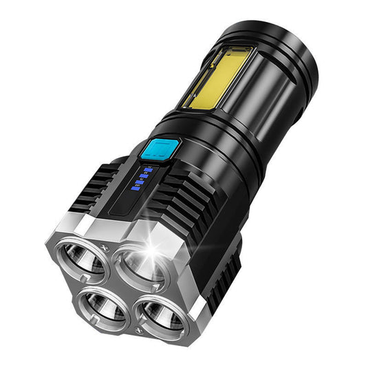 4 Modes USB Rechargeable Flashlights
