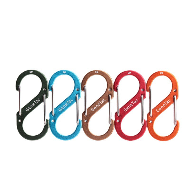 Load image into Gallery viewer, GeneTac 24PCS S Carabiner Hooks