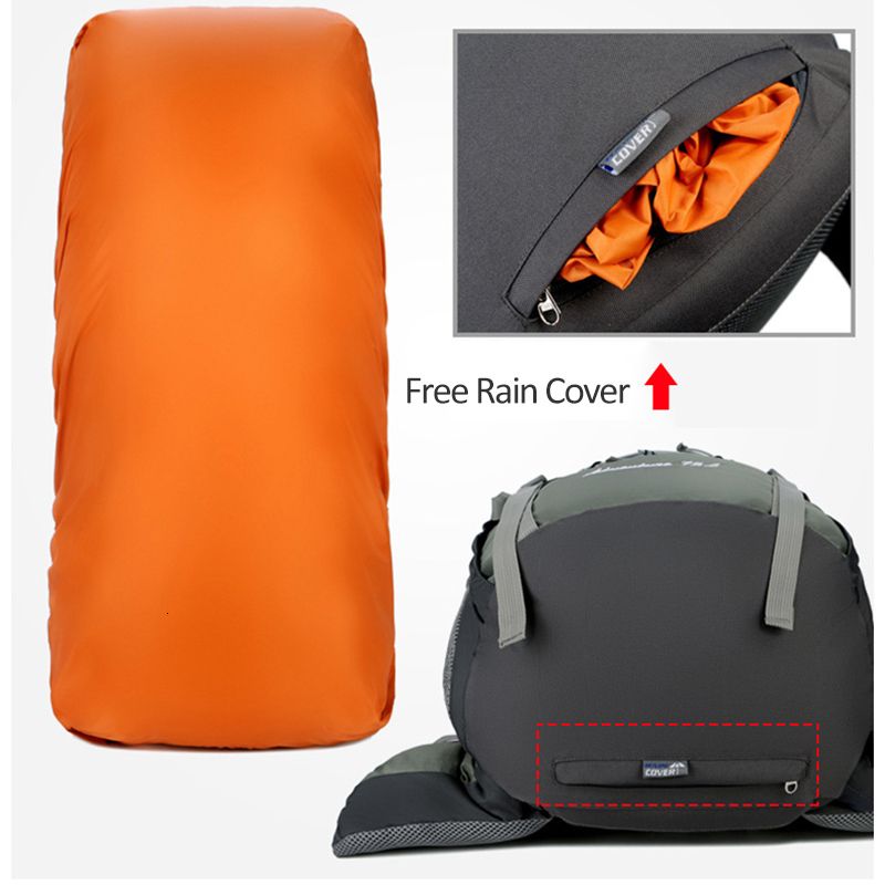 Load image into Gallery viewer, KinWild 75L Camping Hiking Backpacks With Rain Cover