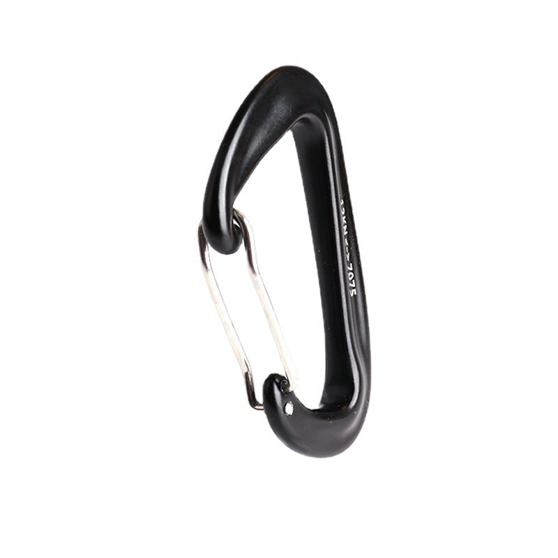 Load image into Gallery viewer, GeneTac Outdoor D-shaped Carabiner Hook 5pcs