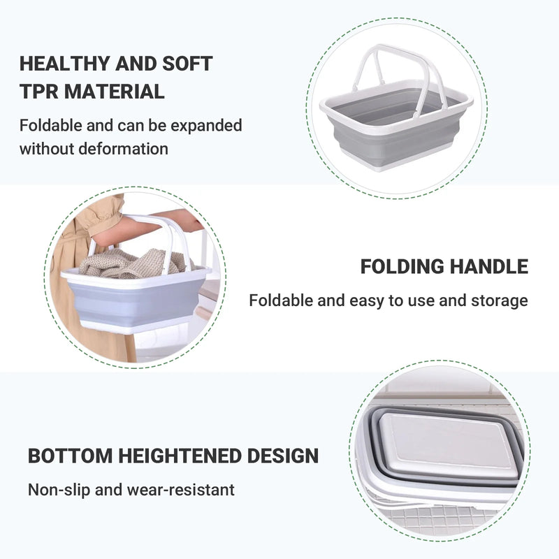 Load image into Gallery viewer, YETO Multi-Collapsible Picnic Basket