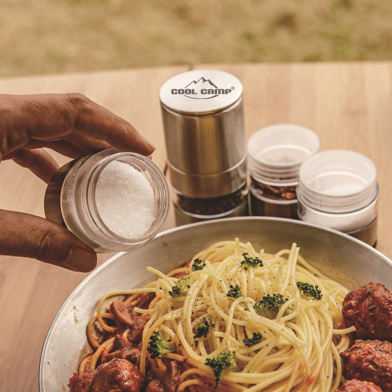 Laden Sie das Bild in Galerie -Viewer, COOLCAMP Tragbares BBQ-Garnelen-Gewürzglas