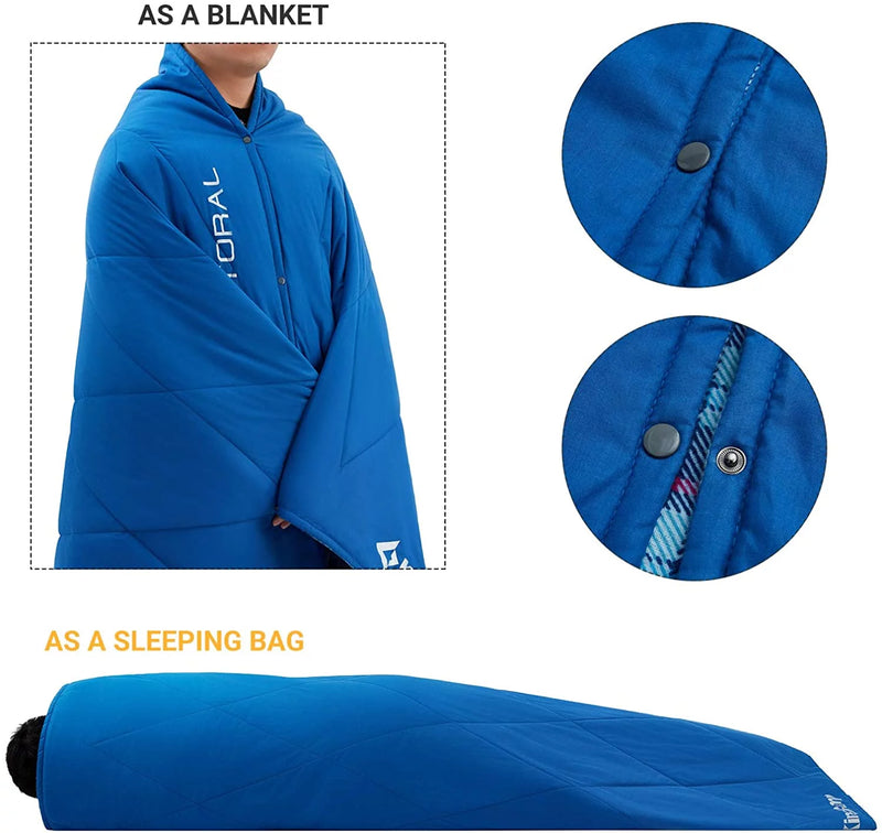 Load image into Gallery viewer, KingCamp LITTORAL Cotton Camping Blanket