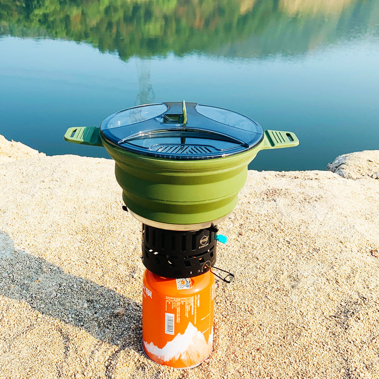 Load image into Gallery viewer, KinWild Portable Camping Cooking Pot Set