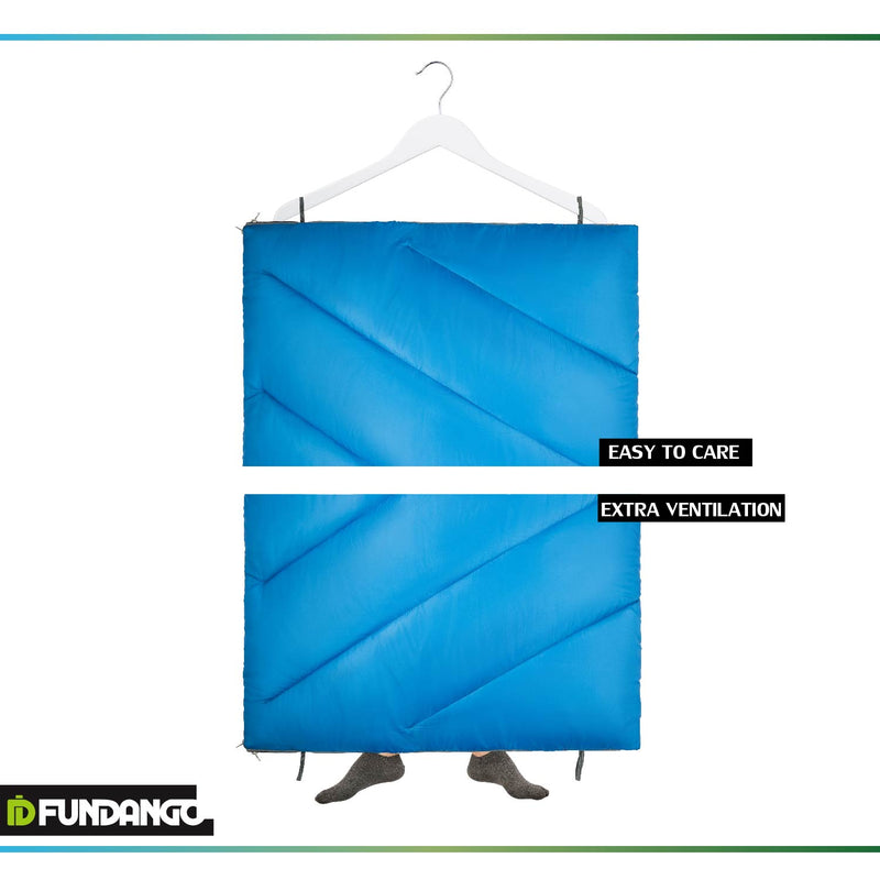 Load image into Gallery viewer, FUNDANGO CAMPER 300 Hooded Rectangular Sleeping Bag