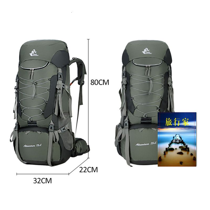 Load image into Gallery viewer, KinWild 75L Camping Hiking Backpacks With Rain Cover