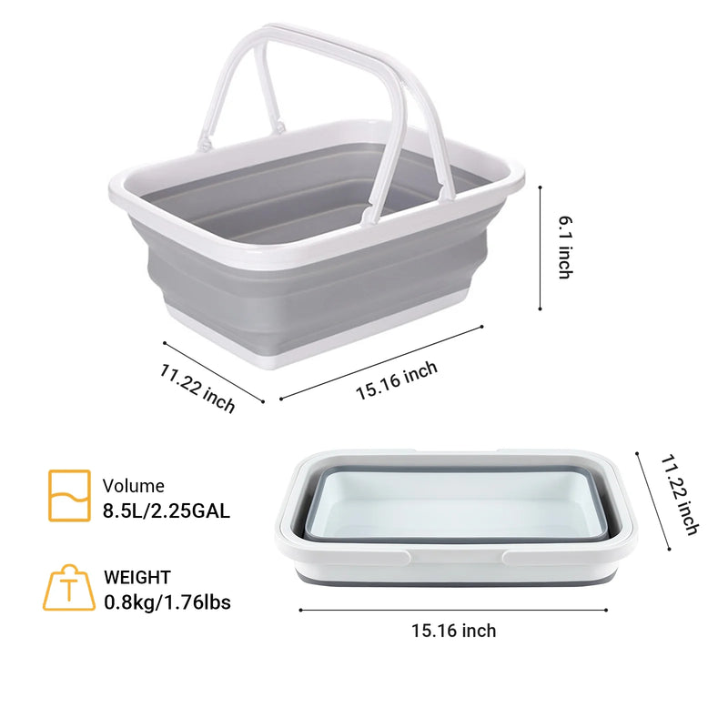 Load image into Gallery viewer, YETO Multi-Collapsible Picnic Basket