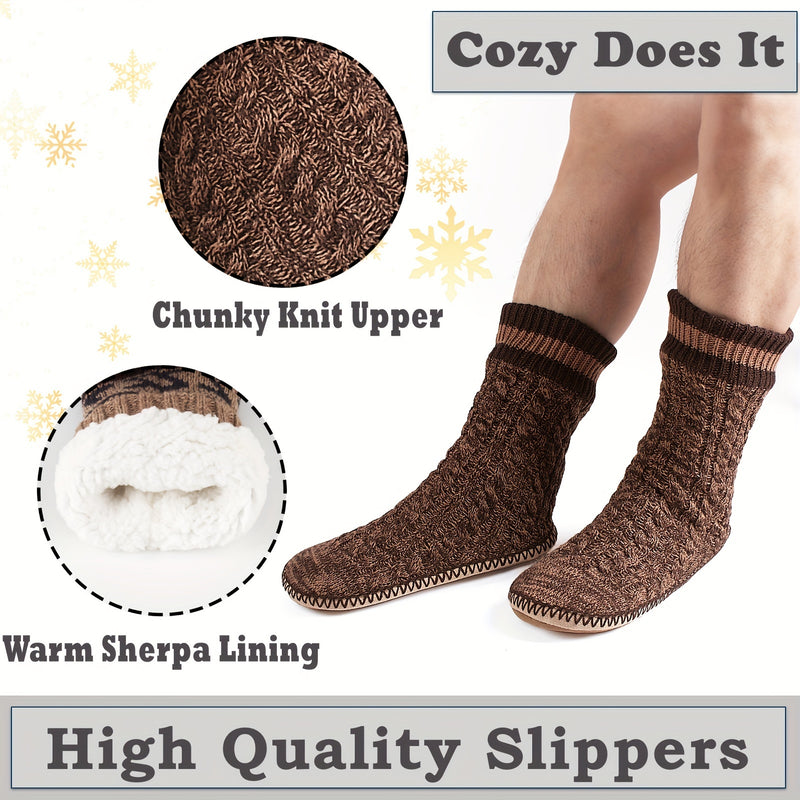 Load image into Gallery viewer, KinWild Men's Slipper Socks