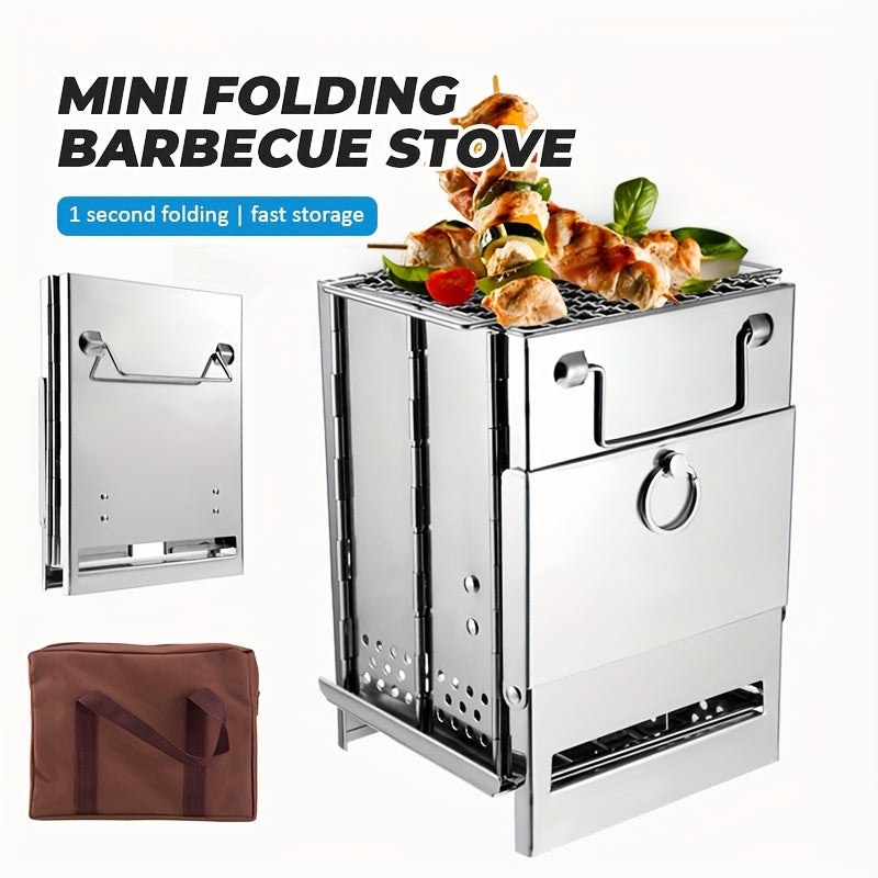 Load image into Gallery viewer, KinWild Stainless Steel Firewood Stove