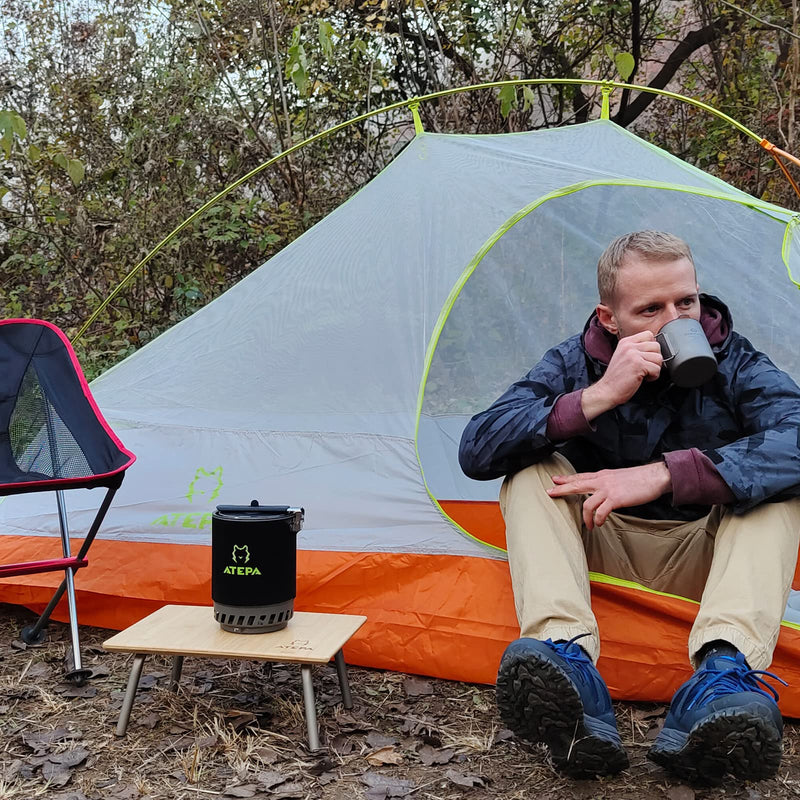 Load image into Gallery viewer, ATEPA TREKKER Portable Backpacking Stove 0.9L/1.8L