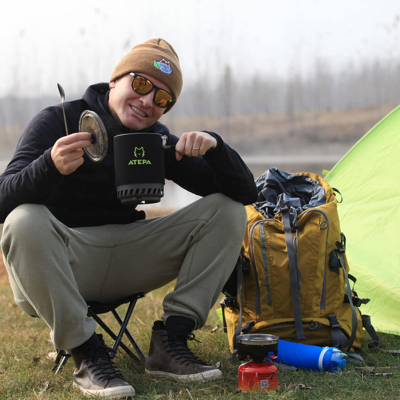 Load image into Gallery viewer, ATEPA TREKKER Portable Backpacking Stove 0.9L/1.8L