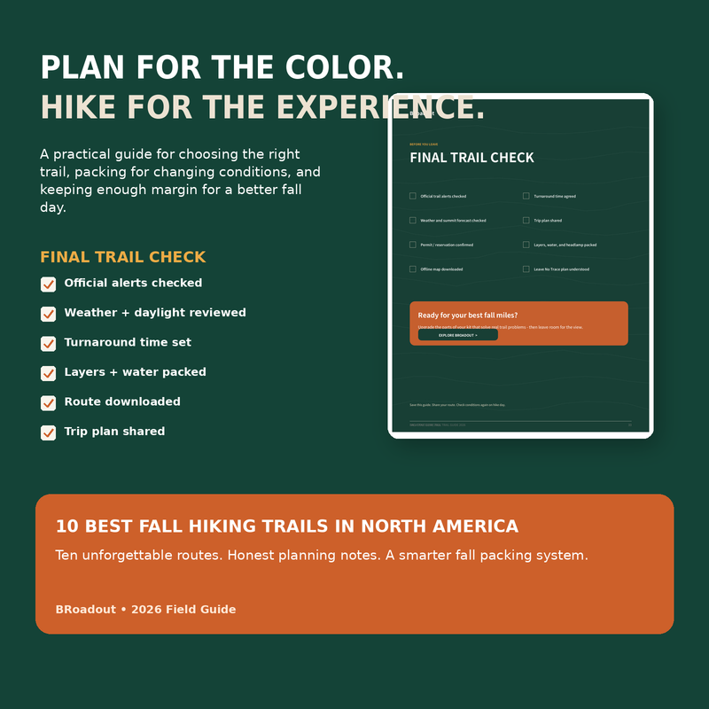 Load image into Gallery viewer, 10 Best Fall Hiking Trails in North America