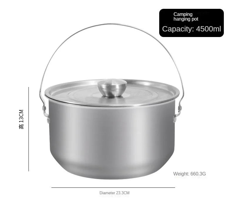 Load image into Gallery viewer, KinWild 18pcs Cooking Pots Set Kettle Tableware