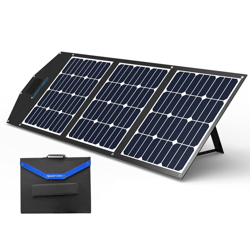 Load image into Gallery viewer, ACOPOWER Portable Solar Panel Foldable Solar Panel Suitcase