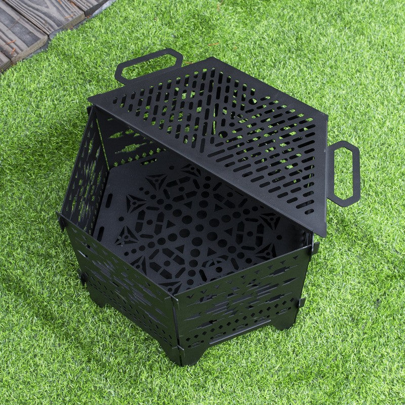 Load image into Gallery viewer, WKOOSON Totem Portable Wood Burning Fire Pit