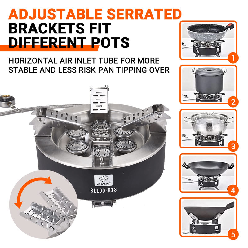 Load image into Gallery viewer, BULIN Camping Gas Stove Burner