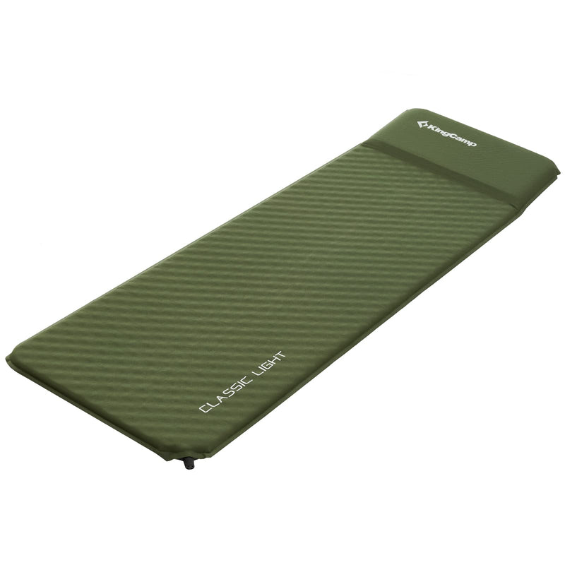 Laden Sie das Bild in Galerie -Viewer, KingCamp Classic Light Sing Self-inflating Sleeping Pad Green
