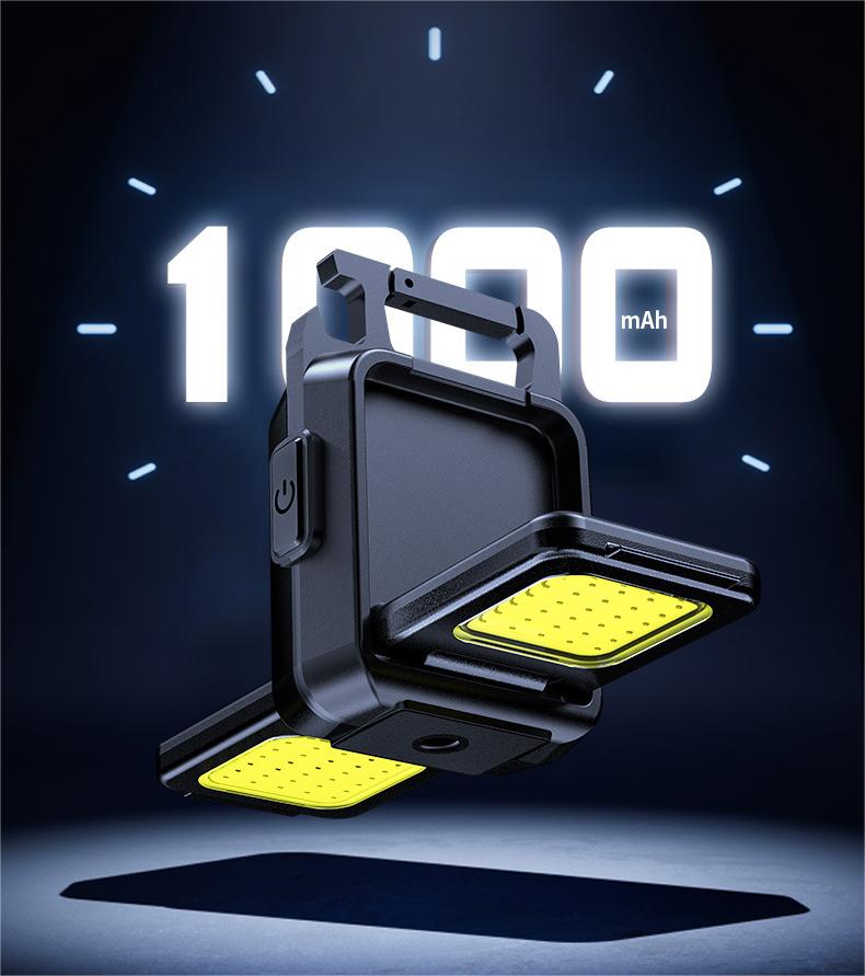 Load image into Gallery viewer, KinWild Keychain Mini LED Flashlight Double COB