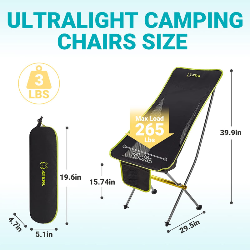 Load image into Gallery viewer, ATEPA ACACIA Ultralight Camping Chair