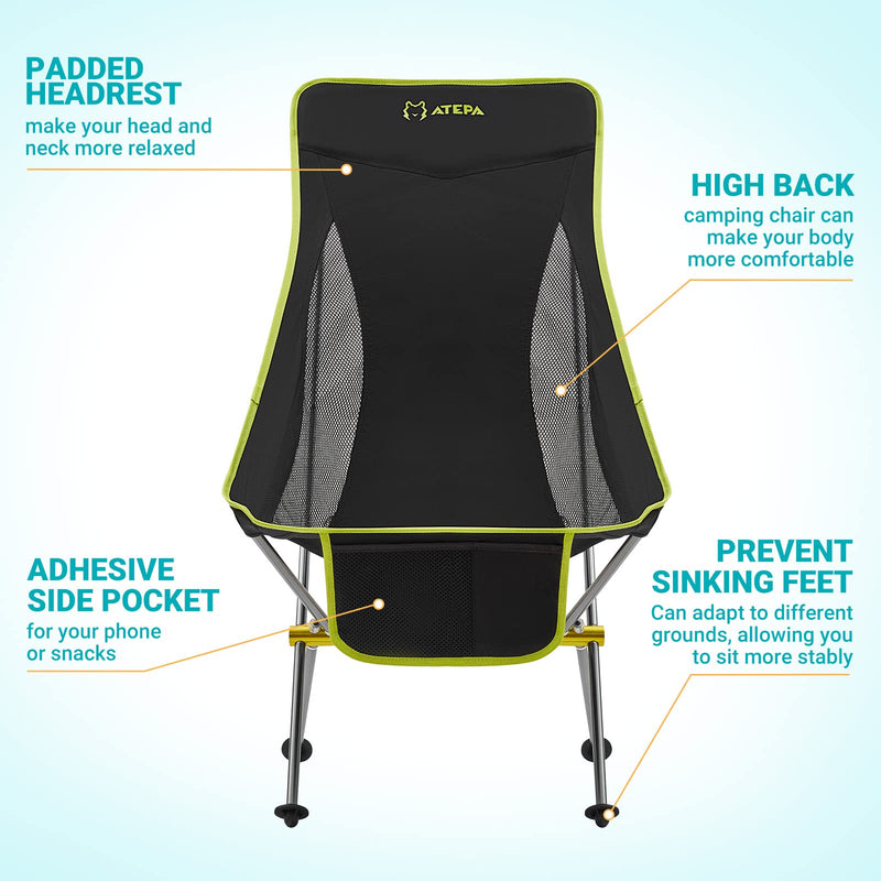 Load image into Gallery viewer, ATEPA ACACIA Ultralight Camping Chair