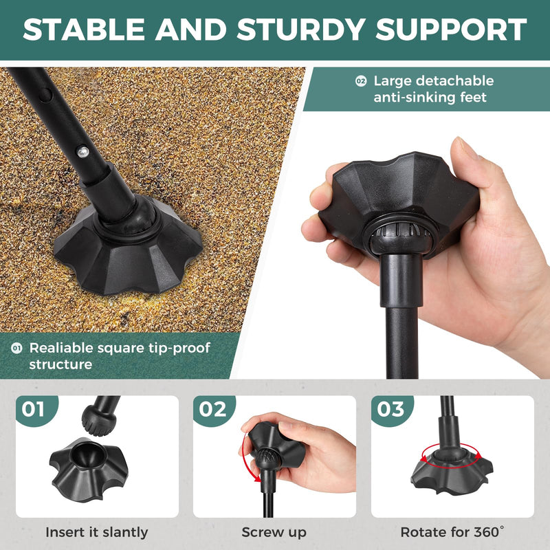 Load image into Gallery viewer, ATEPA Ultralight Backpacking Chair - 440lb Capacity, Compact Folding Camp Chair with Side Pocket for Hiking, Camping, Festivals & Outdoor Concerts