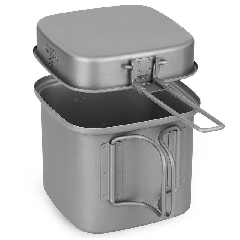 Load image into Gallery viewer, Cook'n'Escape Mount Logan Cookset Titanium Cookset