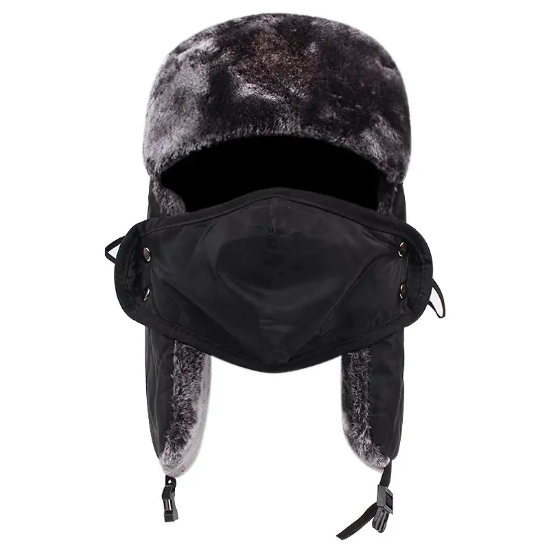 Load image into Gallery viewer, KinWild Winter Hat With Face Mask