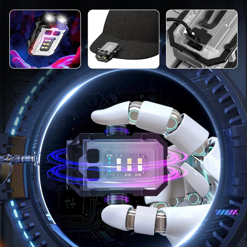 Load image into Gallery viewer, KinWild LED Multifunctional Keychain Lamp Flashlights