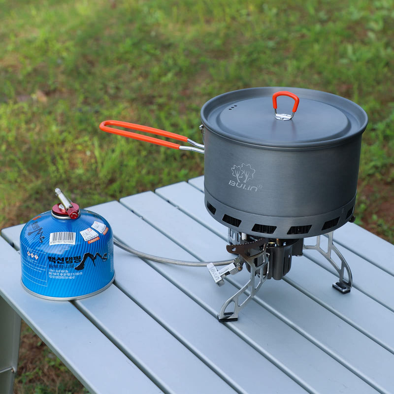 Load image into Gallery viewer, BULIN Jure Large Single Pot Camping Pot with Heat Exchanger