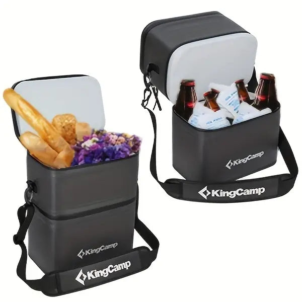 Load image into Gallery viewer, KingCamp LINDEMAN Double Layer Cooler Bag Insulated Leak Proof Soft Cooler Bag