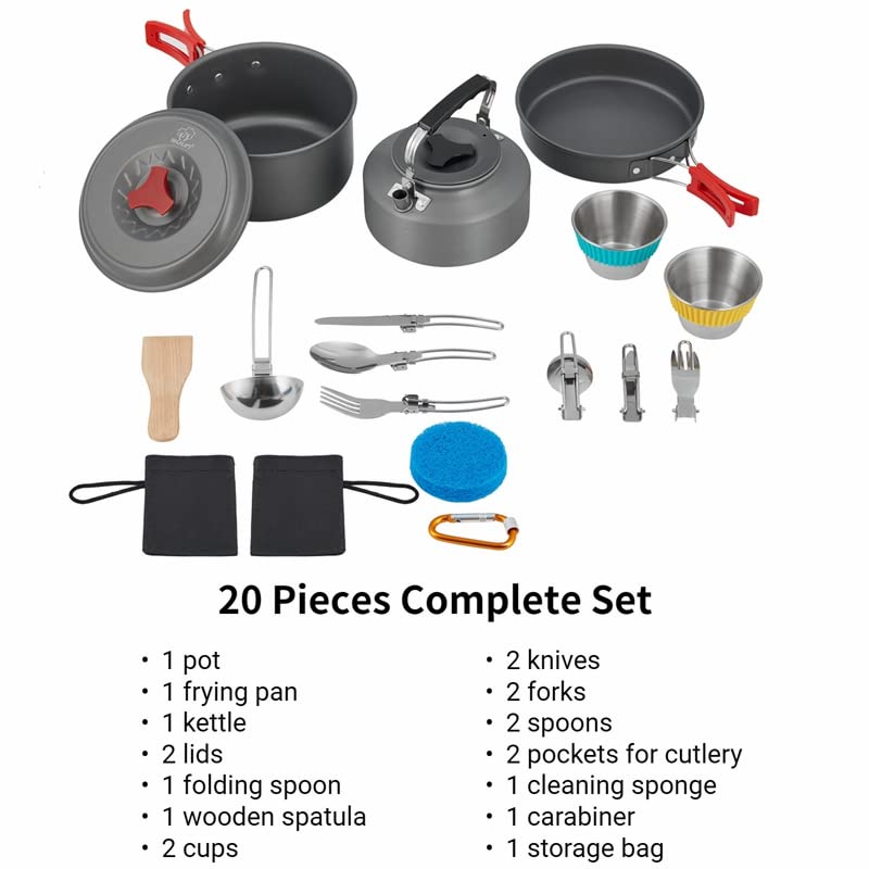 Load image into Gallery viewer, BULIN Camping Cookware C11N