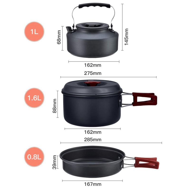 Load image into Gallery viewer, BULIN Camping Cookware C11N