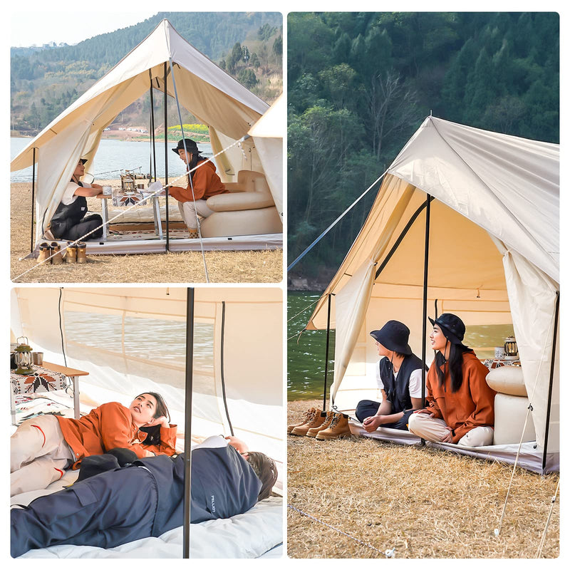 Load image into Gallery viewer, KingCamp Mountain In C2 Canvas Cabin Tent