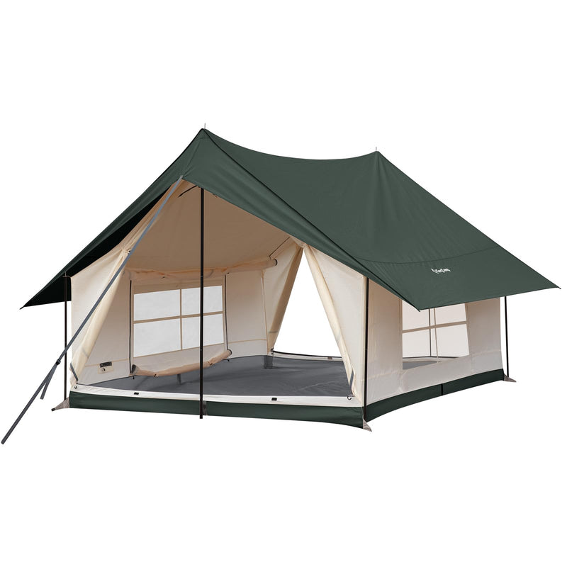 Load image into Gallery viewer, KingCamp Mountain In C2 Canvas Cabin Tent