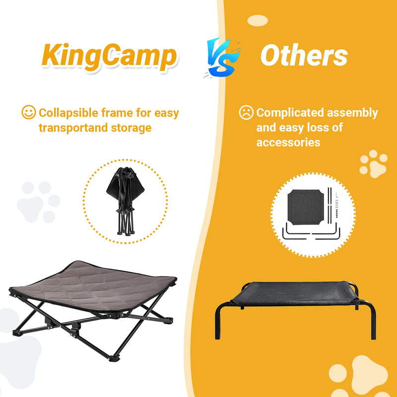 Load image into Gallery viewer, KingCamp PETS SEDUM Dog Cot Elevated Dog Bed