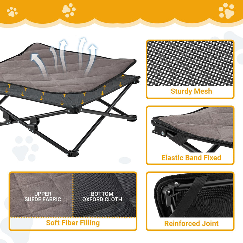 Load image into Gallery viewer, KingCamp PETS SEDUM Dog Cot Elevated Dog Bed