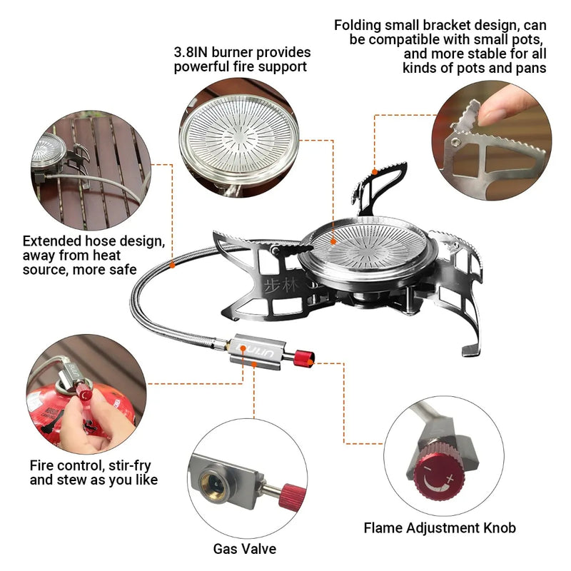 Load image into Gallery viewer, BULIN Burner Camping Gas Stove