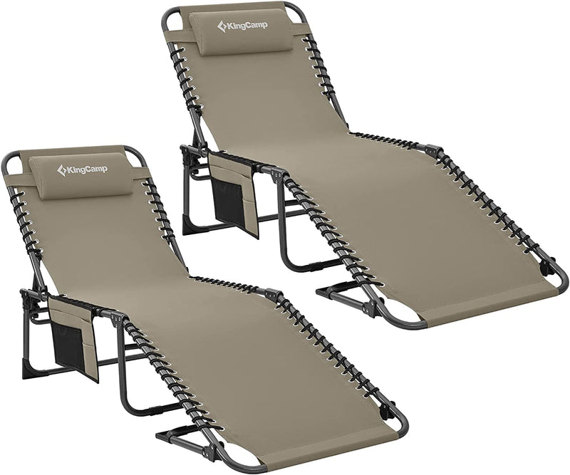 Load image into Gallery viewer, KingCamp BERLIN Classic Adjustable Cot Lounge Chair