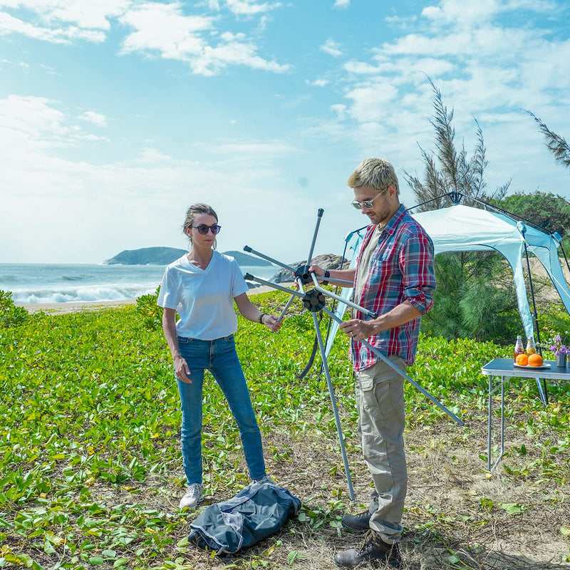 Cargue la imagen en el visor de la galería, FUNDANGO Portable Chair Folding Chair Set of 2