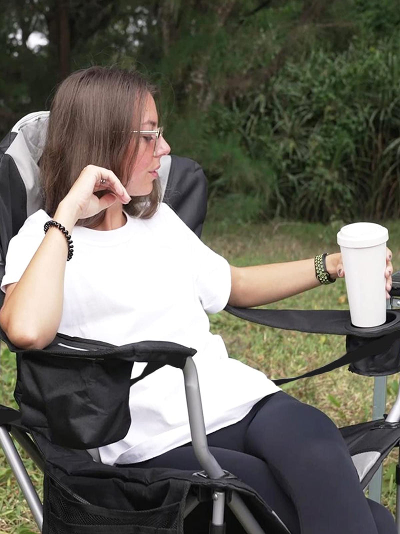 Load image into Gallery viewer, KingCamp SIMPSON Comfort Armchair Set of 2 Heavy Duty Camping Chair