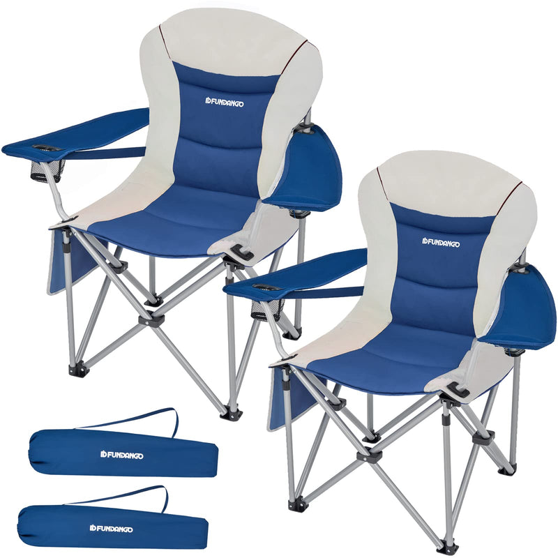 Load image into Gallery viewer, FUNDANGO Steel Armchair Set of 2